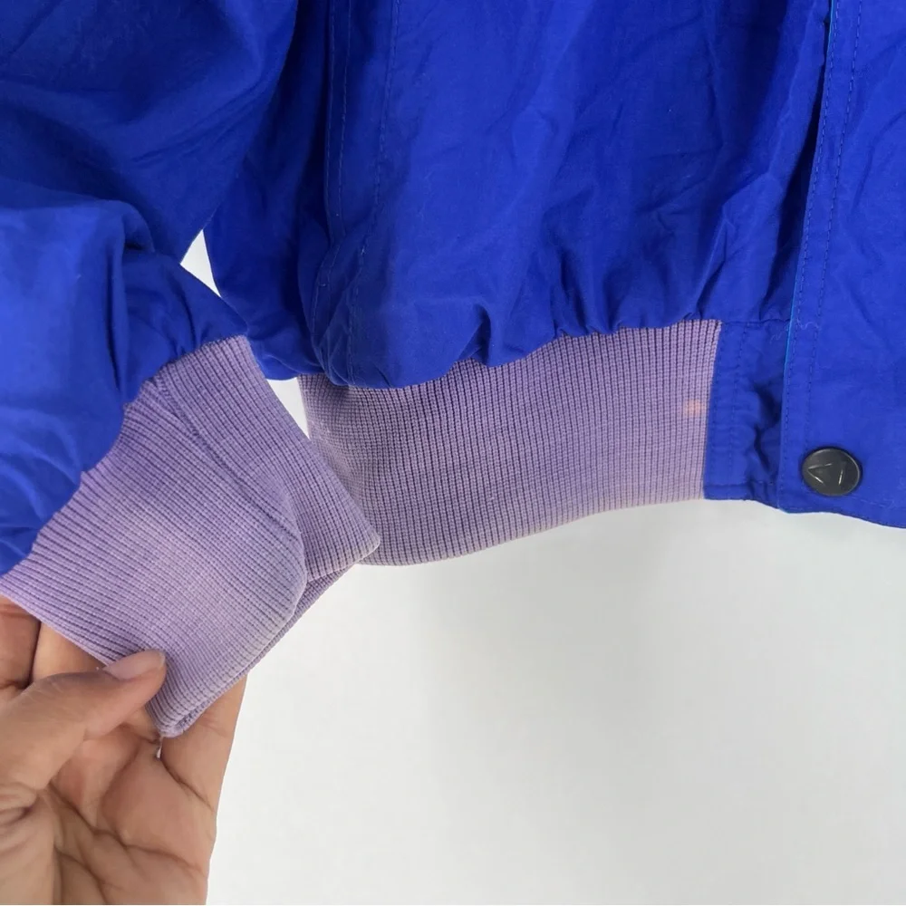 Pacific‎ Trail Vintage Barrier Cloth Jacket Blue Teal Windbreaker Men’s XL 90s